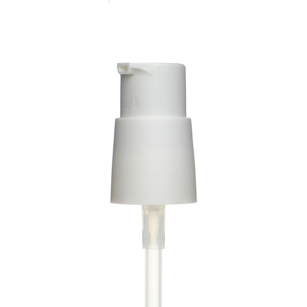 20-410 WHITE PRELUDE TAPERED SIDED COSMETIC LOW OUTPUT DISPENSER