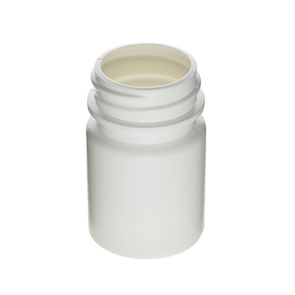 30CC WHITE M LINE WIDE MOUTH PACKER PLASTIC BOTTLE - 33-400 NECK