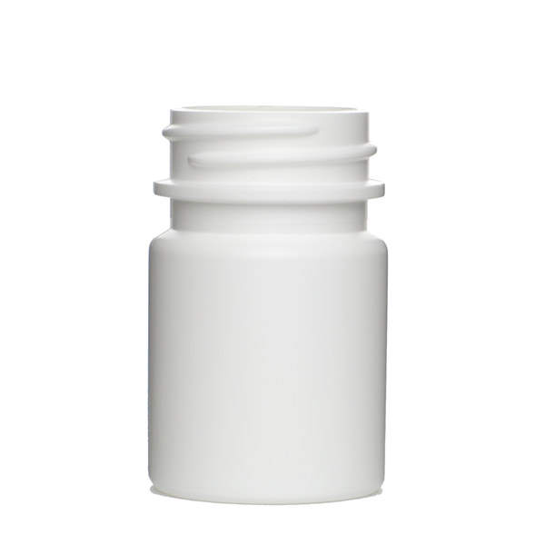 30CC WHITE M LINE WIDE MOUTH PACKER PLASTIC BOTTLE - 33-400 NECK-detail image
