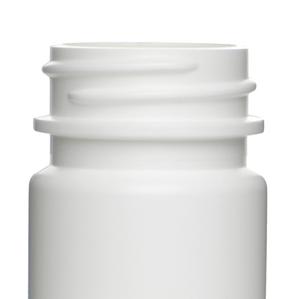 30CC WHITE M LINE WIDE MOUTH PACKER PLASTIC BOTTLE - 33-400 NECK-detail image