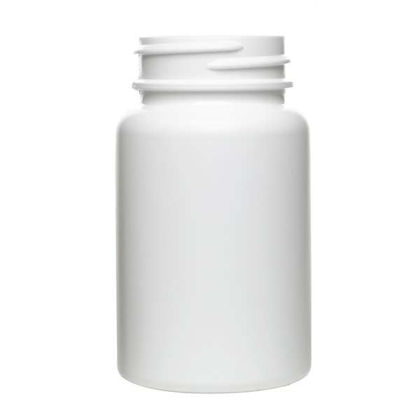 100CC WHITE HDPE WIDE MOUTH S-SERIES ROUND - 38-400-detail image