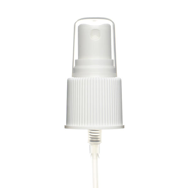 22-415 WHITE RIB SIDE MARK VI FINE MIST SPRAYER WITH CLEAR ROUND HOOD - 0.14ML OR 0.16ML OUTPUT
