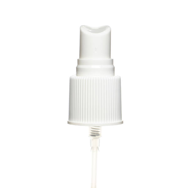 22-415 WHITE RIB SIDE MARK VI FINE MIST SPRAYER WITH CLEAR ROUND HOOD - 0.14ML OR 0.16ML OUTPUT-detail image