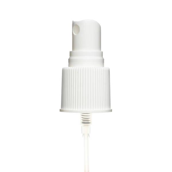 22-415 WHITE RIB SIDE MARK VI FINE MIST SPRAYER WITH CLEAR ROUND HOOD - 0.14ML OR 0.16ML OUTPUT-detail image