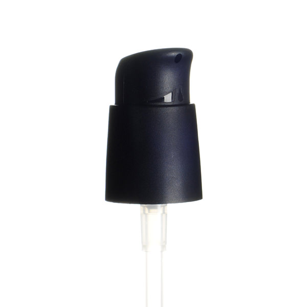 20-410 BLACK SMOOTH TAPERED SIDE ARIA COSMETIC LOW OUTPUT DISPENSER-detail image