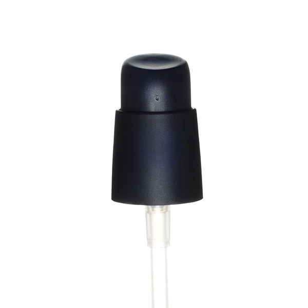 20-410 BLACK SMOOTH TAPERED SIDE ARIA COSMETIC LOW OUTPUT DISPENSER-detail image