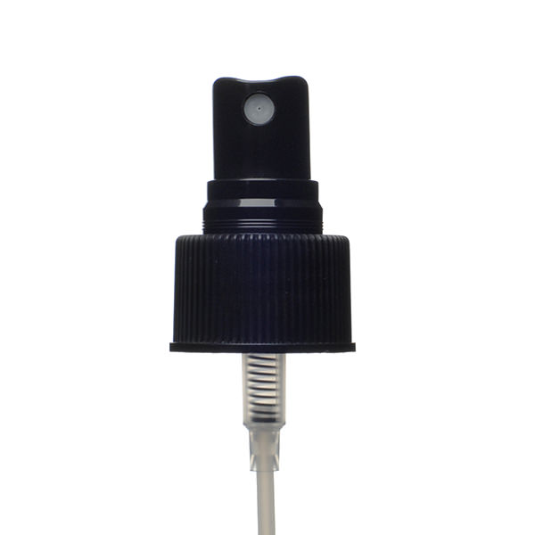 24-410 BLACK RIB SIDE MARK VI FINE MIST SPRAYER WITH CLEAR ROUND HOOD - 0.14ML OR 0.16ML OUTPUT-detail image