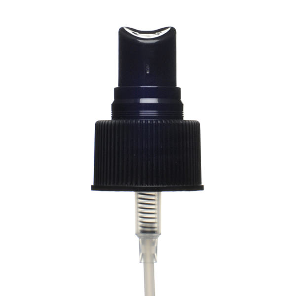 24-410 BLACK RIB SIDE MARK VI FINE MIST SPRAYER WITH CLEAR ROUND HOOD - 0.14ML OR 0.16ML OUTPUT-detail image