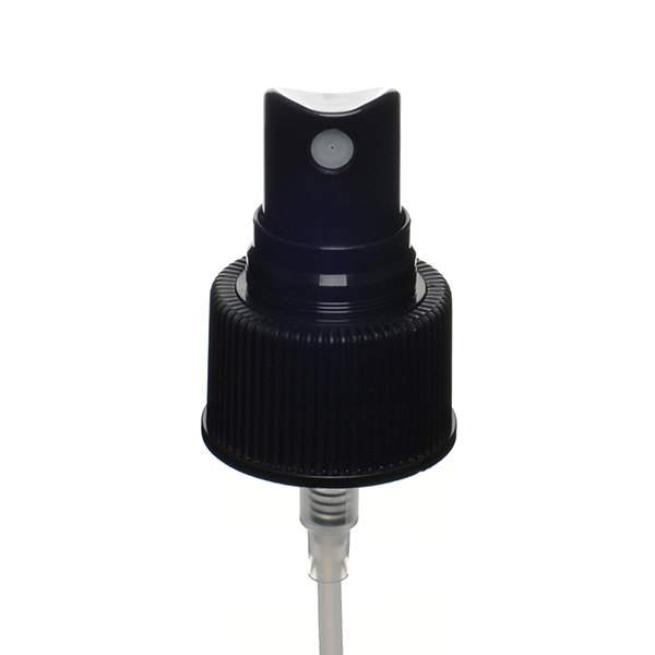 24-410 BLACK RIB SIDE MARK VI FINE MIST SPRAYER WITH CLEAR ROUND HOOD - 0.14ML OR 0.16ML OUTPUT-detail image