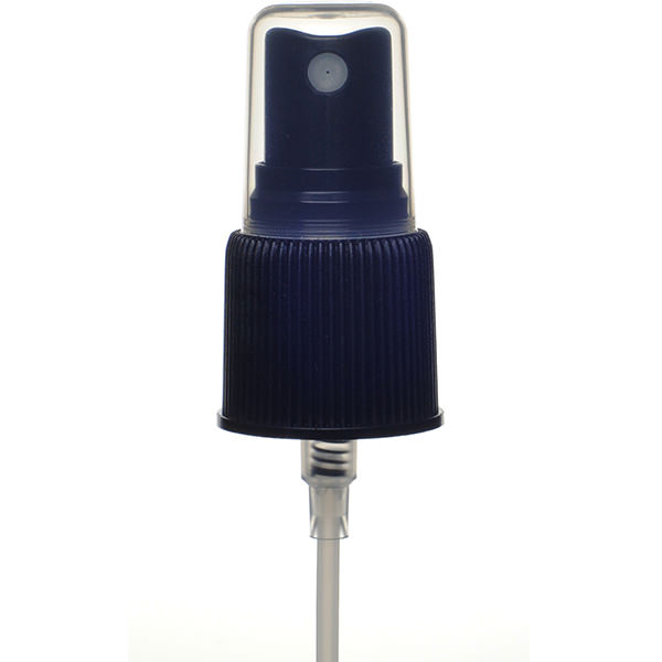 22-415 BLACK RIB SIDE MARK VI FINE MIST SPRAYER WITH CLEAR ROUND HOOD - 0.14ML OR 0.16ML OUTPUT