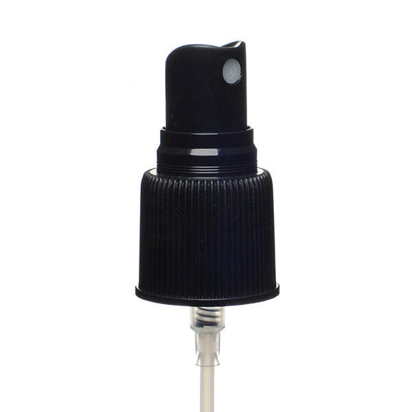 22-415 BLACK RIB SIDE MARK VI FINE MIST SPRAYER WITH CLEAR ROUND HOOD - 0.14ML OR 0.16ML OUTPUT-detail image