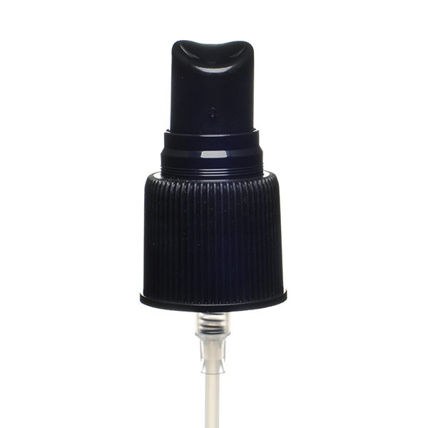 22-415 BLACK RIB SIDE MARK VI FINE MIST SPRAYER WITH CLEAR ROUND HOOD - 0.14ML OR 0.16ML OUTPUT-detail image