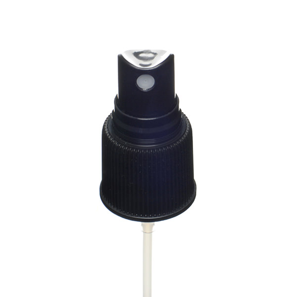 22-415 BLACK RIB SIDE MARK VI FINE MIST SPRAYER WITH CLEAR ROUND HOOD - 0.14ML OR 0.16ML OUTPUT-detail image