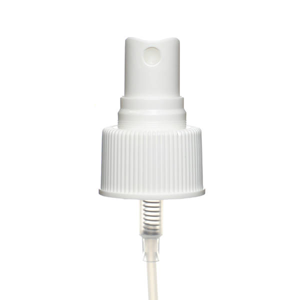 24-410 WHITE RIB SIDE MARK VI FINE MIST SPRAYER WITH CLEAR ROUND HOOD - 0.14ML OR 0.16ML OUTPUT-detail image