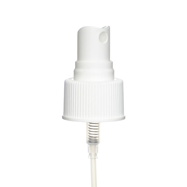 24-410 WHITE RIB SIDE MARK VI FINE MIST SPRAYER WITH CLEAR ROUND HOOD - 0.14ML OR 0.16ML OUTPUT-detail image