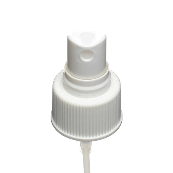 24-410 WHITE RIB SIDE MARK VI FINE MIST SPRAYER WITH CLEAR ROUND HOOD - 0.14ML OR 0.16ML OUTPUT-detail image