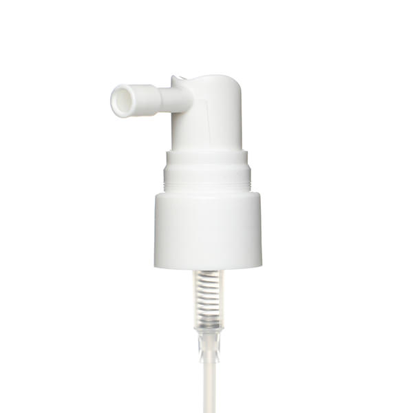 20-410 WHITE SMOOTH SIDE MARK VI FINE MIST SPRAYER WITH SPRAY EXTENDER - 0.14ML OR 0.16ML OUTPUT