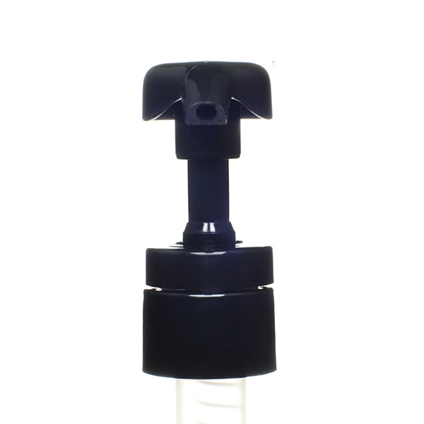 28-410 BLACK SMOOTH SIDE SHOWERGUARD HIGH OUTPUT LOTION PUMP (4ML OUTPUT)-detail image