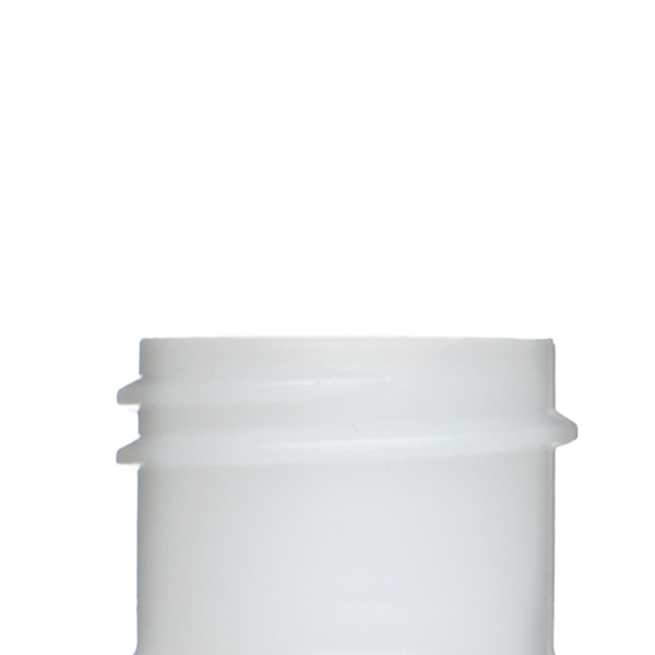 8OZ NATURAL HDPE CYLINDER ROUND  WITH 24-410 NECK FINISH-detail image