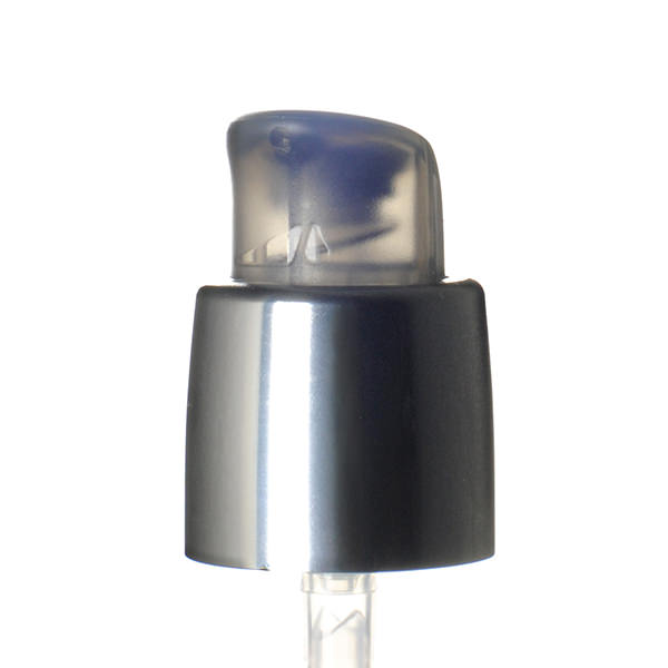20-410 BLACK WITH SHINY SILVER OVERSHELL ARIA LOW OUTPUT TREATMENT PUMP - 0.25ML OUTPUT
