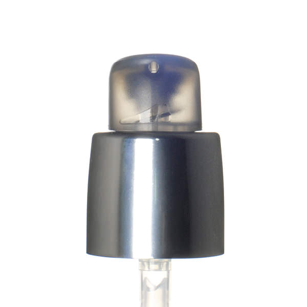 20-410 BLACK WITH SHINY SILVER OVERSHELL ARIA LOW OUTPUT TREATMENT PUMP - 0.25ML OUTPUT-detail image