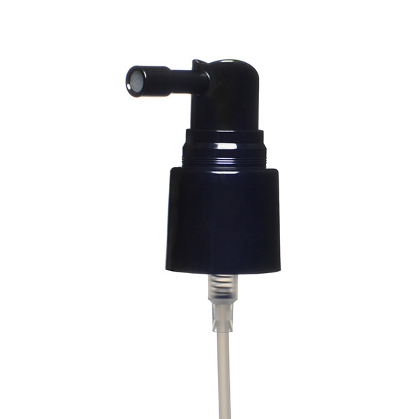 22-415 BLACK SMOOTH SIDE MARK VI FINE MIST SPRAYER WITH SPRAY EXTENDER - 0.14ML OR 0.16ML OUTPUT