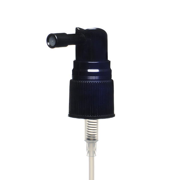 18-415 BLACK RIB SIDE MARK VI FINE MIST SPRAYER WITH SPRAY EXTENDER - 0.14ML OR 0.16ML OUTPUT