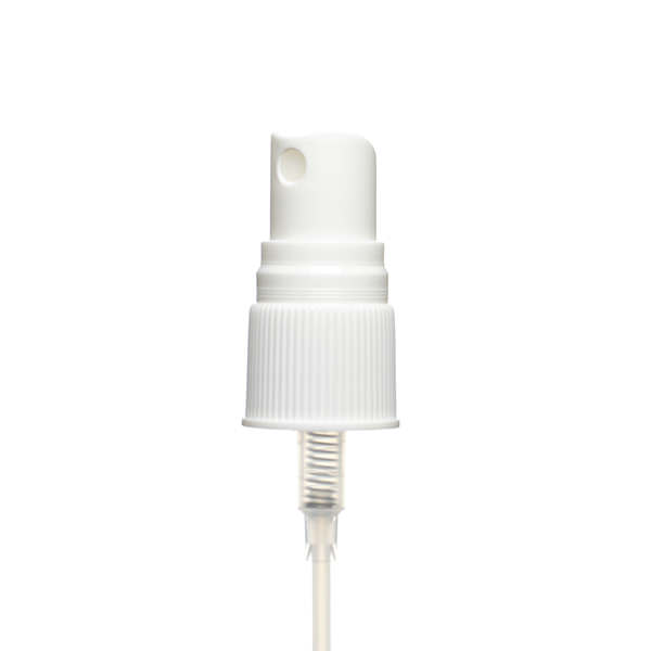18-415 WHITE RIB SIDE MARK VI FINE MIST SPRAYER WITH CLEAR ROUND HOOD - 0.14ML OR 0.16ML OUTPUT-detail image