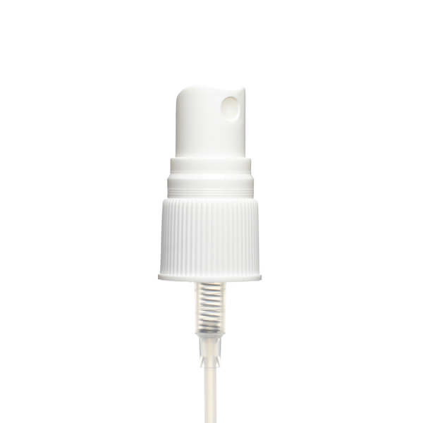 18-415 WHITE RIB SIDE MARK VI FINE MIST SPRAYER WITH CLEAR ROUND HOOD - 0.14ML OR 0.16ML OUTPUT-detail image