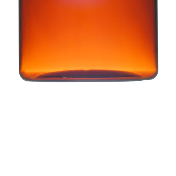 300CC AMBER PET WIDE MOUTH ROUND - 45-400 NECK-detail image