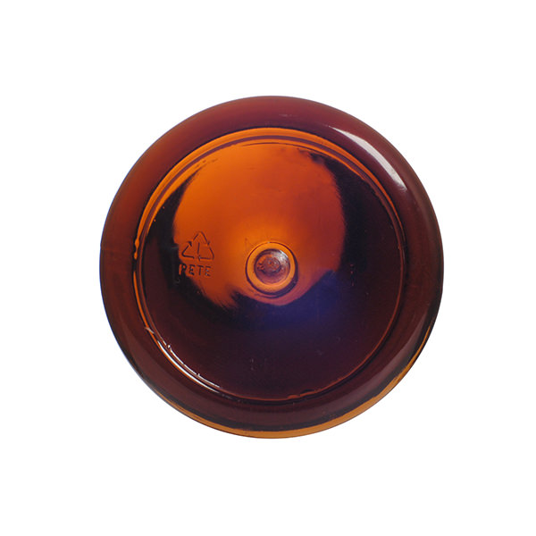 300CC AMBER PET WIDE MOUTH ROUND - 45-400 NECK-detail image