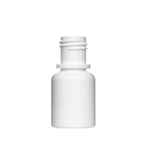 1/4OZ WHITE BOSTON ROUND LDPE PLASTIC BOTTLE - 15-415-detail image