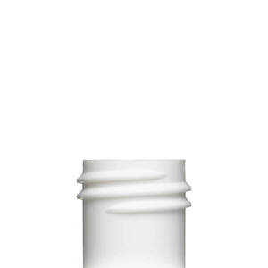 1/4OZ WHITE BOSTON ROUND LDPE PLASTIC BOTTLE - 15-415-detail image