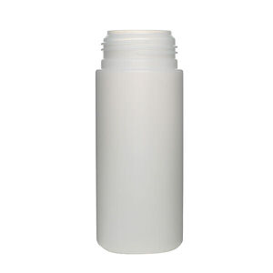 125ML NATURAL CLASSIC FOAMER ROUND HDPE PLASTIC BOTTLE - 43MM-detail image