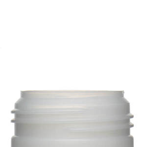 125ML NATURAL CLASSIC FOAMER ROUND HDPE PLASTIC BOTTLE - 43MM-detail image