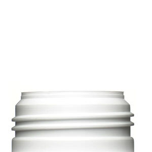125ML WHITE CLASSIC FOAMER ROUND HDPE PLASTIC BOTTLE - 43MM-detail image