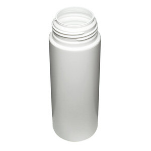 150ML WHITE CLASSIC FOAMER ROUND HDPE PLASTIC BOTTLE - 43MM