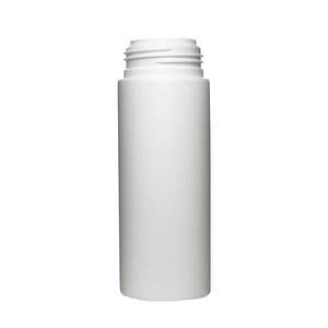 150ML WHITE CLASSIC FOAMER ROUND HDPE PLASTIC BOTTLE - 43MM-detail image