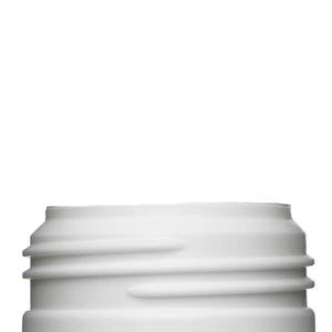 150ML WHITE CLASSIC FOAMER ROUND HDPE PLASTIC BOTTLE - 43MM-detail image