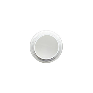 150ML WHITE CLASSIC FOAMER ROUND HDPE PLASTIC BOTTLE - 43MM-detail image