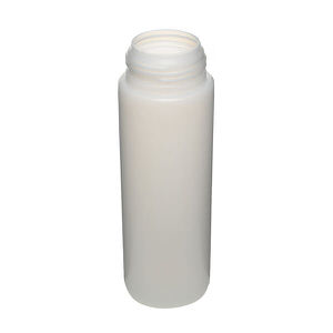 200ML NATURAL CLASSIC FOAMER ROUND HDPE PLASTIC BOTTLE - 43MM