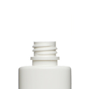 1/4OZ WHITE DRUG OVAL LDPE PLASTIC BOTTLE - 13-425-detail image