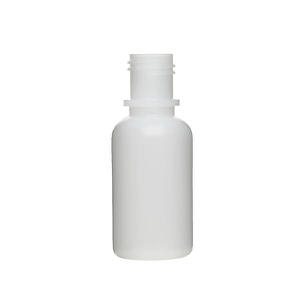 1/2OZ NATURAL BOSTON ROUND HDPE PLASTIC BOTTLE - 15-415-detail image
