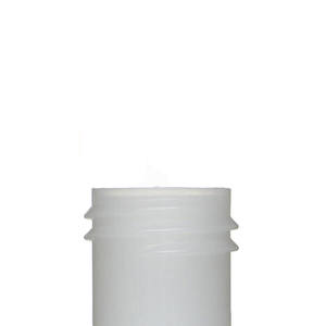 1/2OZ NATURAL BOSTON ROUND HDPE PLASTIC BOTTLE - 15-415-detail image