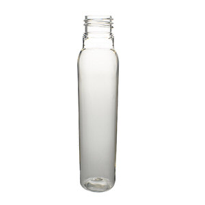 4OZ CLEAR CLASSIC OVAL PET PLASTIC BOTTLE - 24-415-detail image