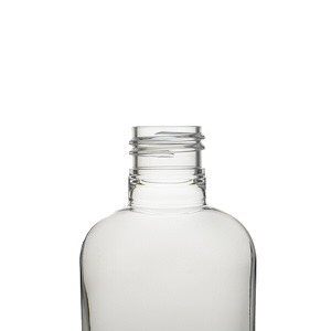 4OZ CLEAR CLASSIC OVAL PET PLASTIC BOTTLE - 24-415-detail image