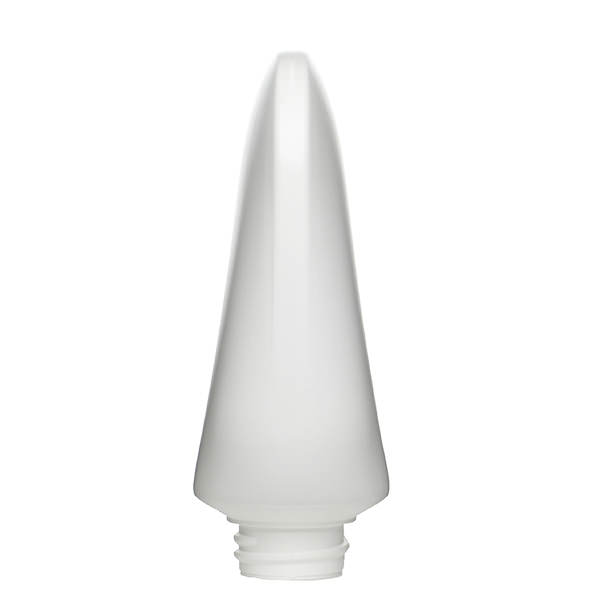 2OZ WHITE PRINCESS OVAL HDPE PLASTIC BOTTLE - 22-400-detail image