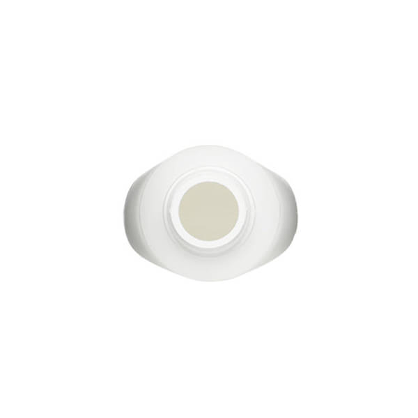 2OZ WHITE PRINCESS OVAL HDPE PLASTIC BOTTLE - 22-400-detail image