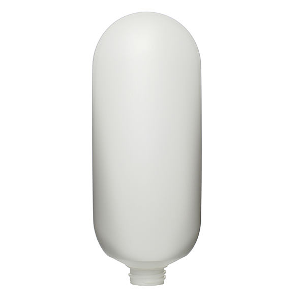 6OZ WHITE PRINCESS OVAL HDPE PLASTIC BOTTLE - 22-400