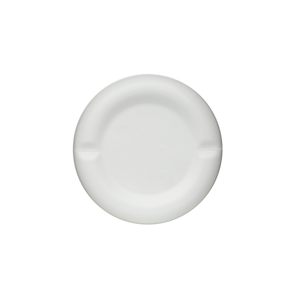 4OZ WHITE FLARED BELL ROUND HDPE PLASTIC BOTTLE - 28-400-detail image